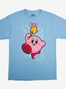 NWT Men's Kirby Short Sleeve Graphic T-Shirt - Blue L